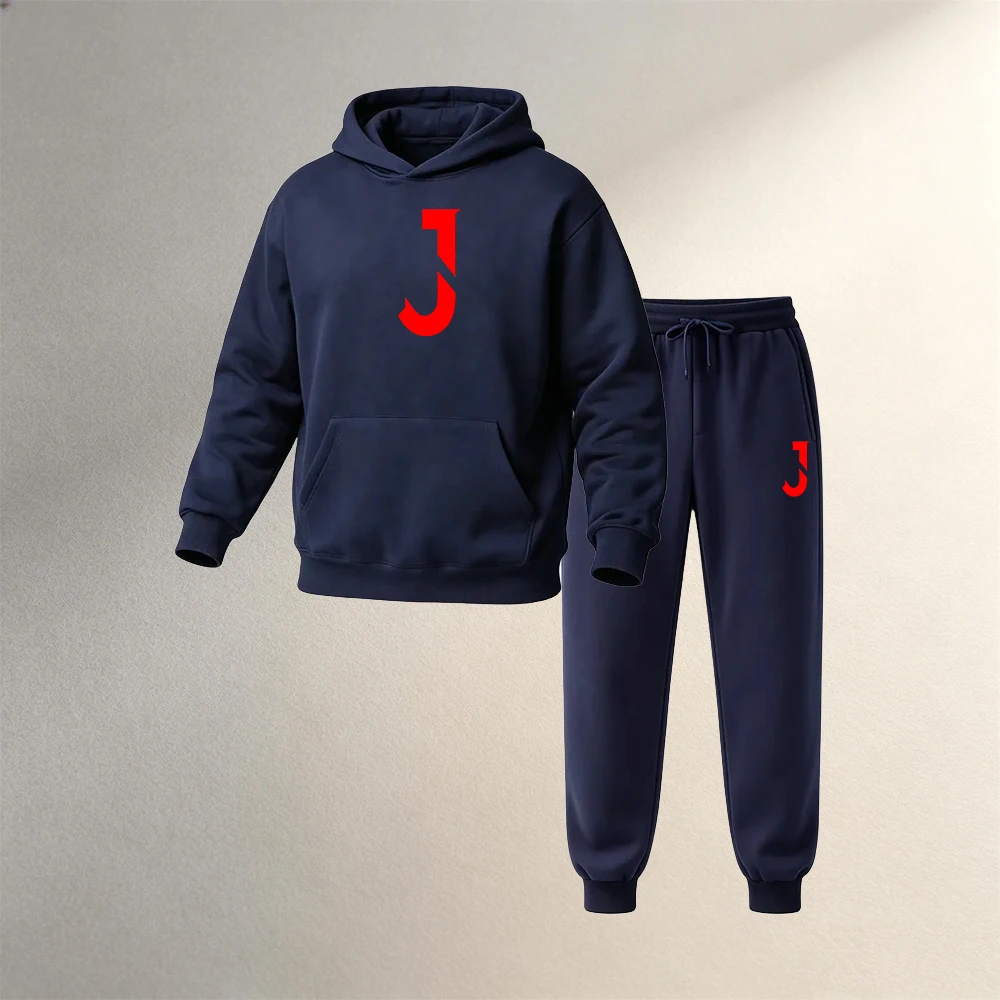Winter Clothing Pants - Men's Sets 2Pcs Autumn Winter Sports
