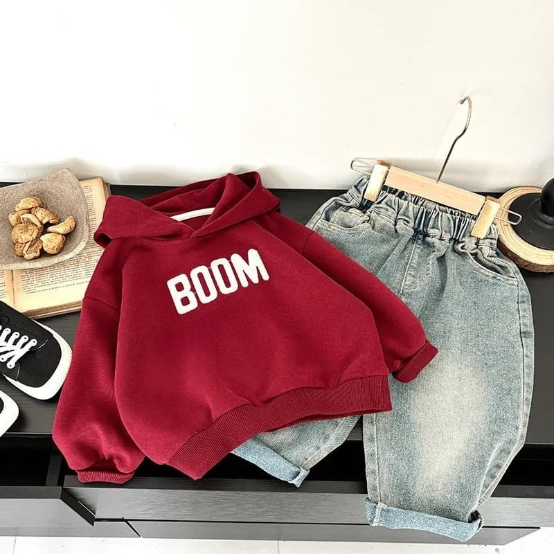 Winter Clothing Toddler - Latest children's warm-up cartoon hooded sweatshirt