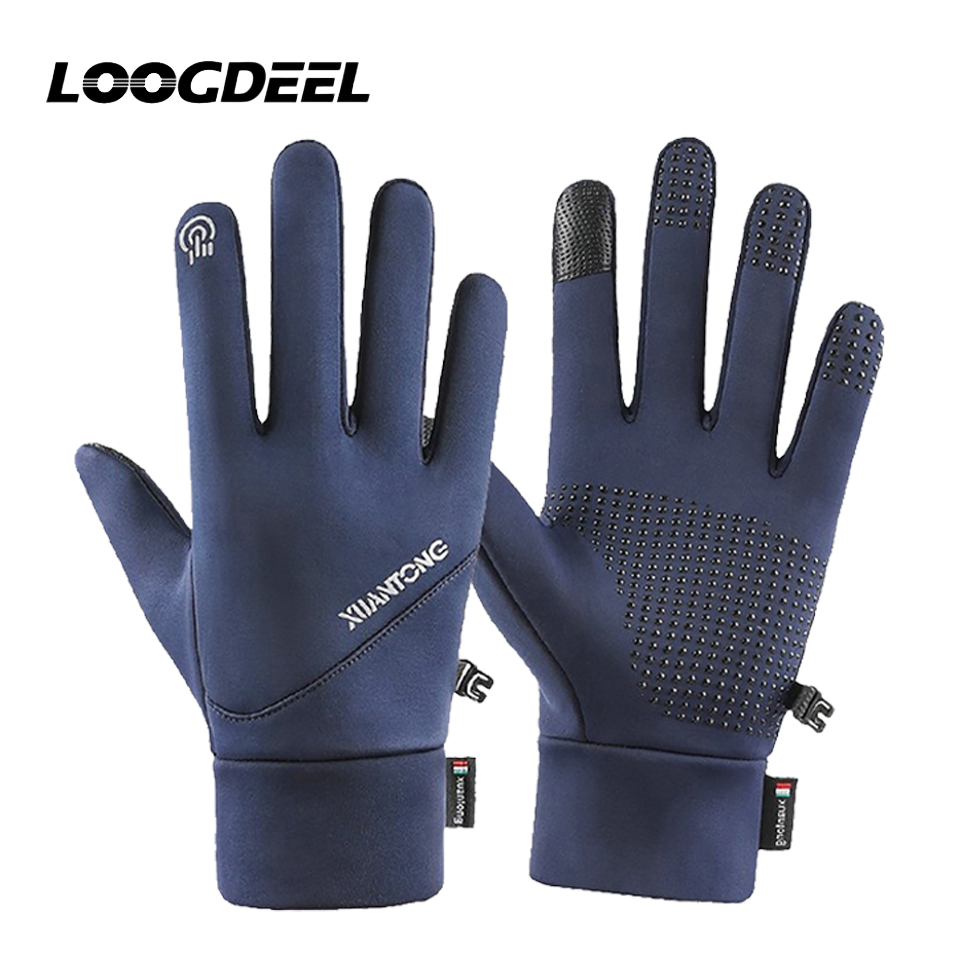 Waterproof Mitten Ski - LOOGDEEL Waterproof Non-slip Running Ski Mittens