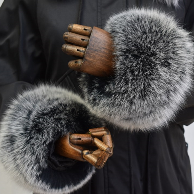 Winter Clothing Essentials - Fox Fur Cuffs For Women Whole