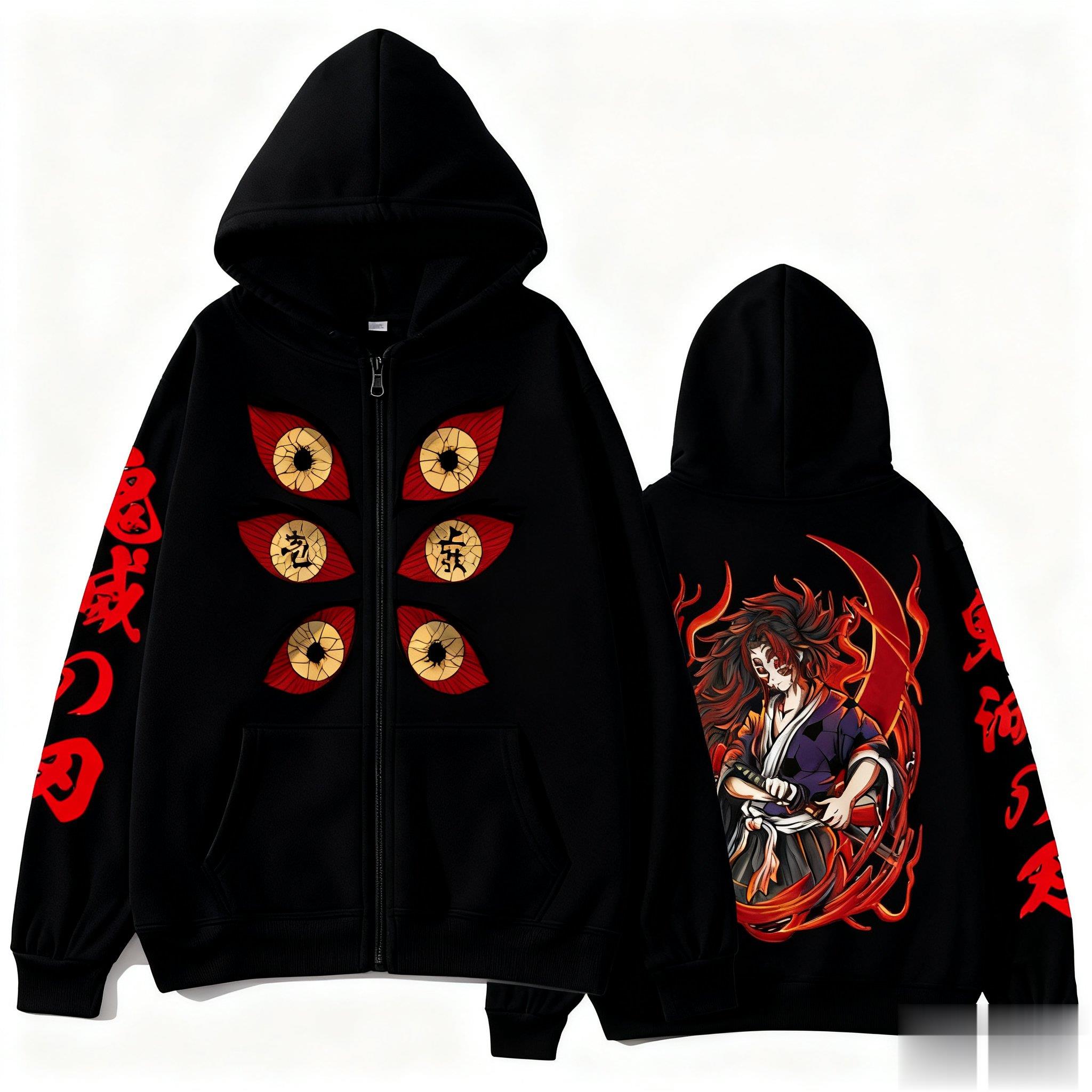 Winter Clothing In Japan - Kokushibo Men Autumn Winter 100%Cotton Zipper