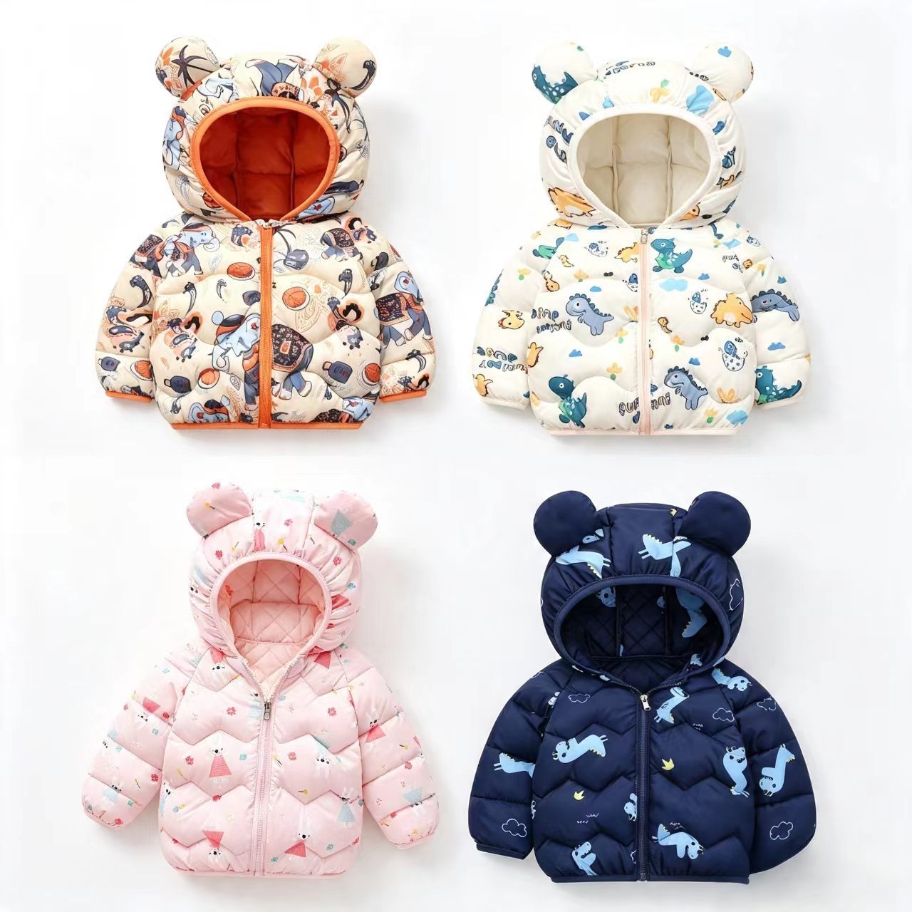 Winter Clothing For Toddlers - Children's Coat Baby Cartoon Jacket Boys