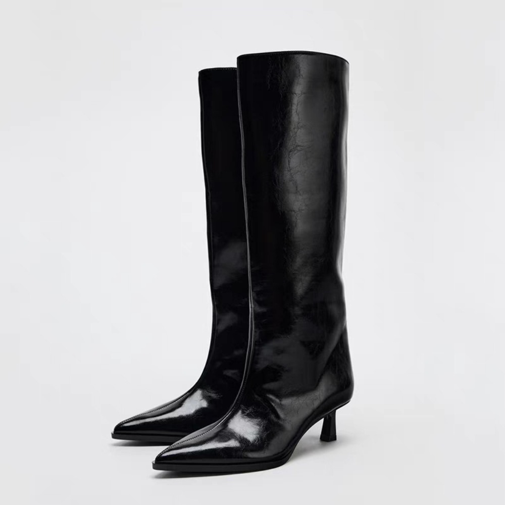 Winter Clothing Women'S - 2026 Wide Boot Tube Pointed Toe