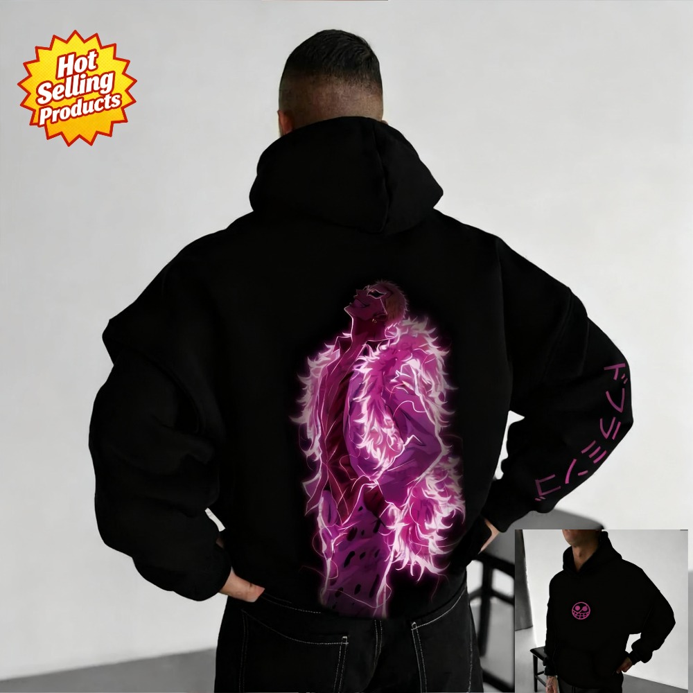 One Piece Hoodie Donquixote Do - Winter Clothing In Japan ulasan dan harga