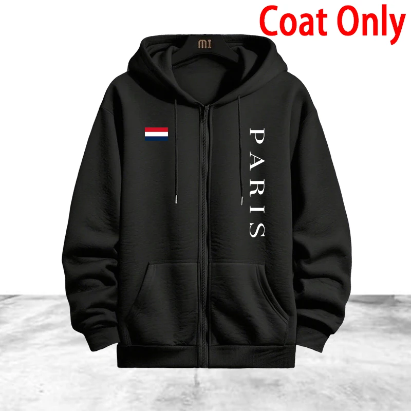Paris Printing Men's Tracksuit - Winter Clothing Essentials ulasan dan harga