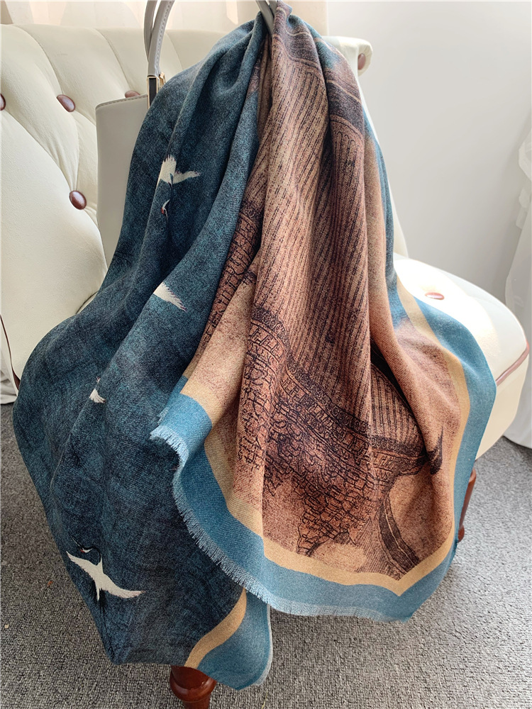 Pure Cashmere Tassels Shawls S - Winter Clothing Hong Kong ulasan dan harga