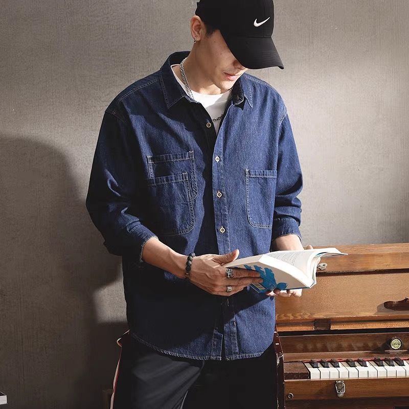 Spring Ruffian Handsome Denim  - Winter Clothing Essentials ulasan dan harga
