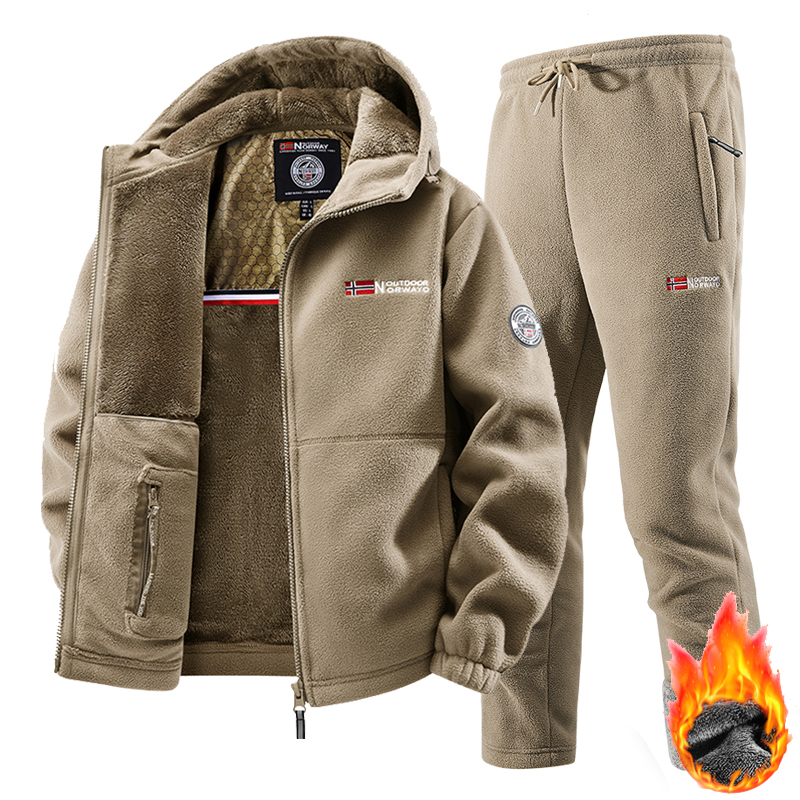 New Winter Sportswear Set Mens - Winter Clothing Essentials ulasan dan harga