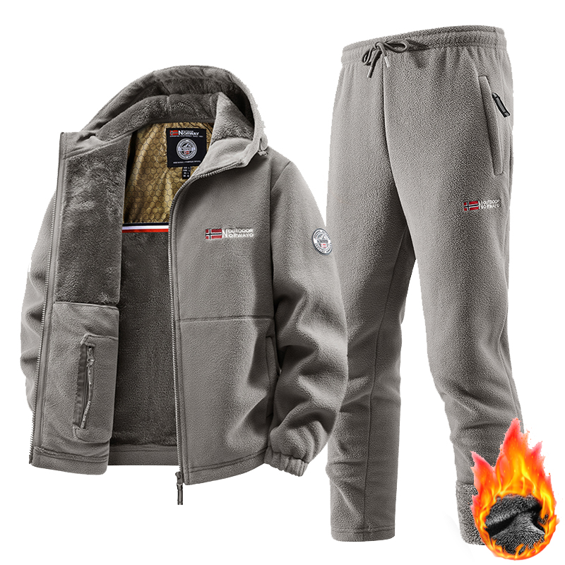 New Winter Sportswear Set Mens - Winter Clothing Essentials ulasan dan harga