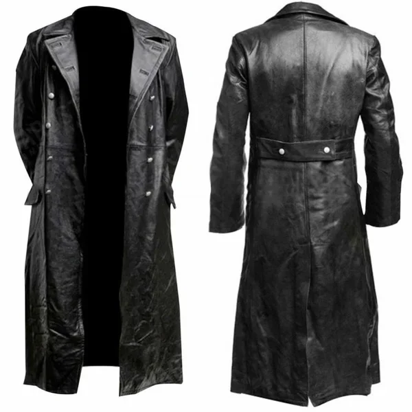 Leather Jacket Men Winter Flee - Winter Clothing Essentials ulasan dan harga