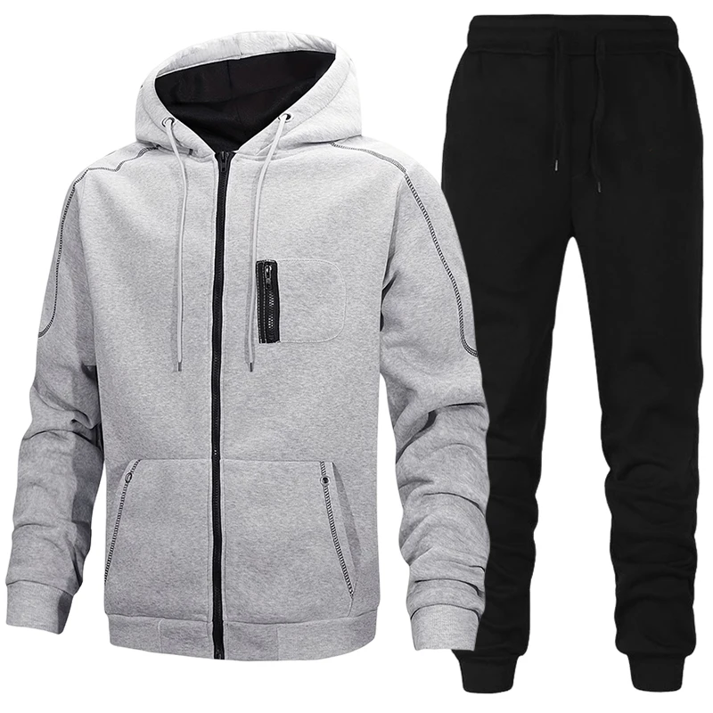 Fashion Men's Tracksuit Casual - Winter Clothing Essentials ulasan dan harga