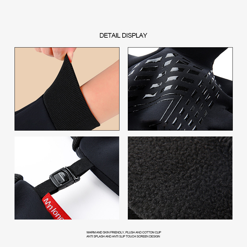 Cycling Gloves for Men Women M - Waterproof Mitten Ski ulasan dan harga