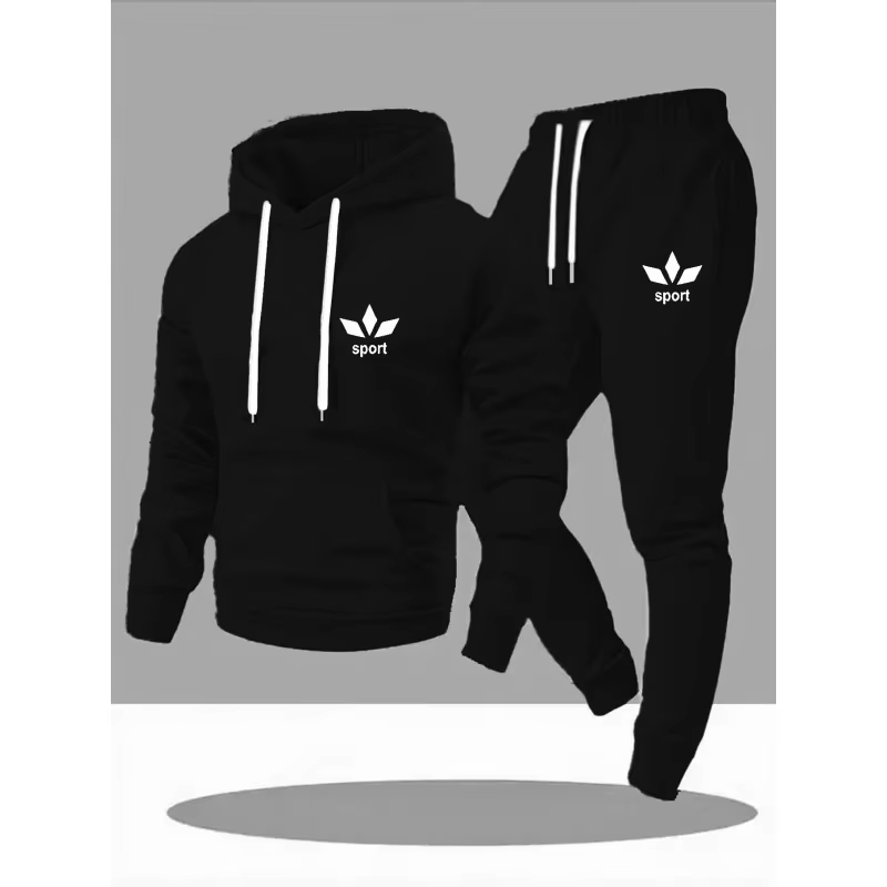 2026 Men's Casual Sports Hoodi - Winter Clothing Pants ulasan dan harga