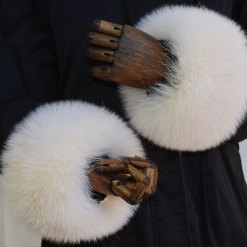Fox Fur Cuffs For Women Whole  - Winter Clothing Essentials ulasan dan harga