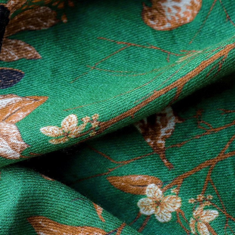 Long Green Cashmere Shawls Lux - Winter Clothing Hong Kong ulasan dan harga