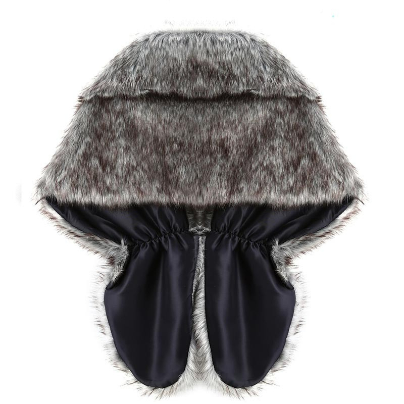 Solid Color Faux Fur Long Plus - Winter Clothing Essentials ulasan dan harga