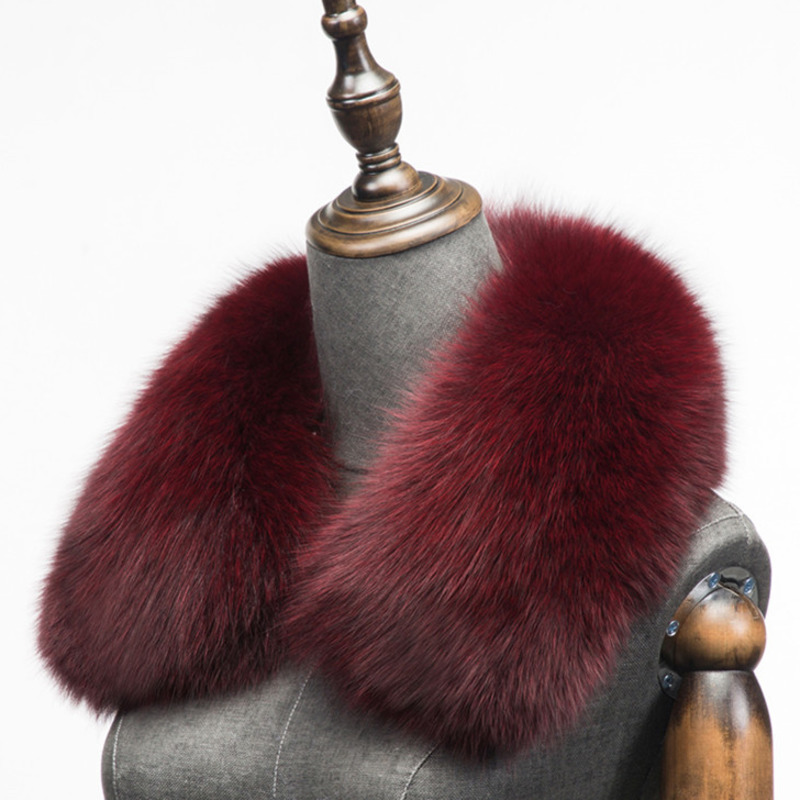 Winter Natural Fox Fur Scarf S - Winter Clothing Essentials ulasan dan harga