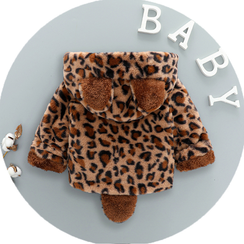 1 2 3 4 Years Plush Baby Jacke - Winter Clothing Toddler ulasan dan harga