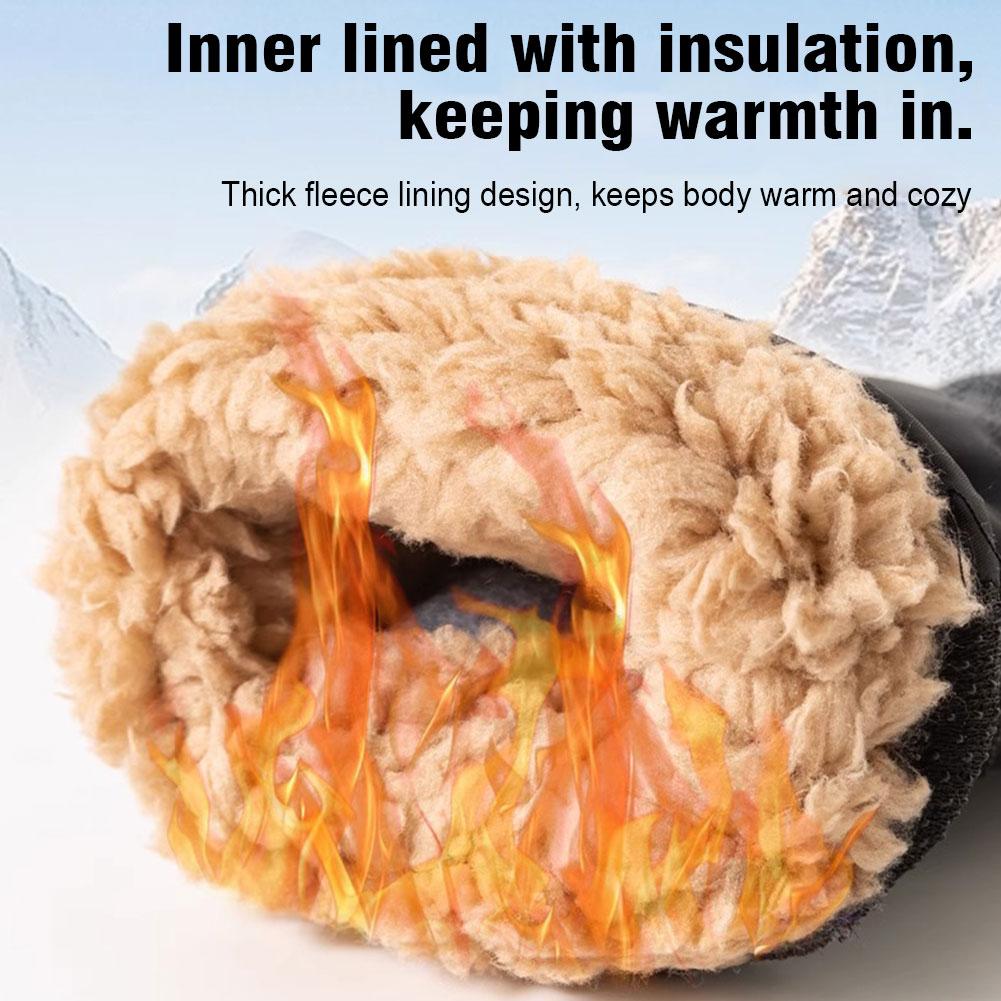 Fleece-lined Winter Warm Keep  - Waterproof Mitten Ski ulasan dan harga