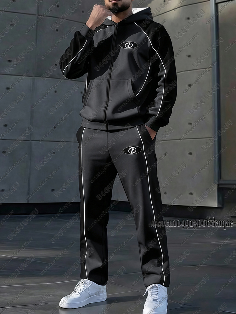 Autumn Winter New Men Tracksui - Winter Clothing Essentials ulasan dan harga