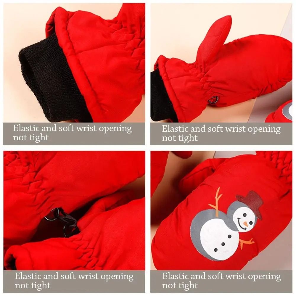 Snow Man Children's Snow Glove - Waterproof Mitten Ski ulasan dan harga
