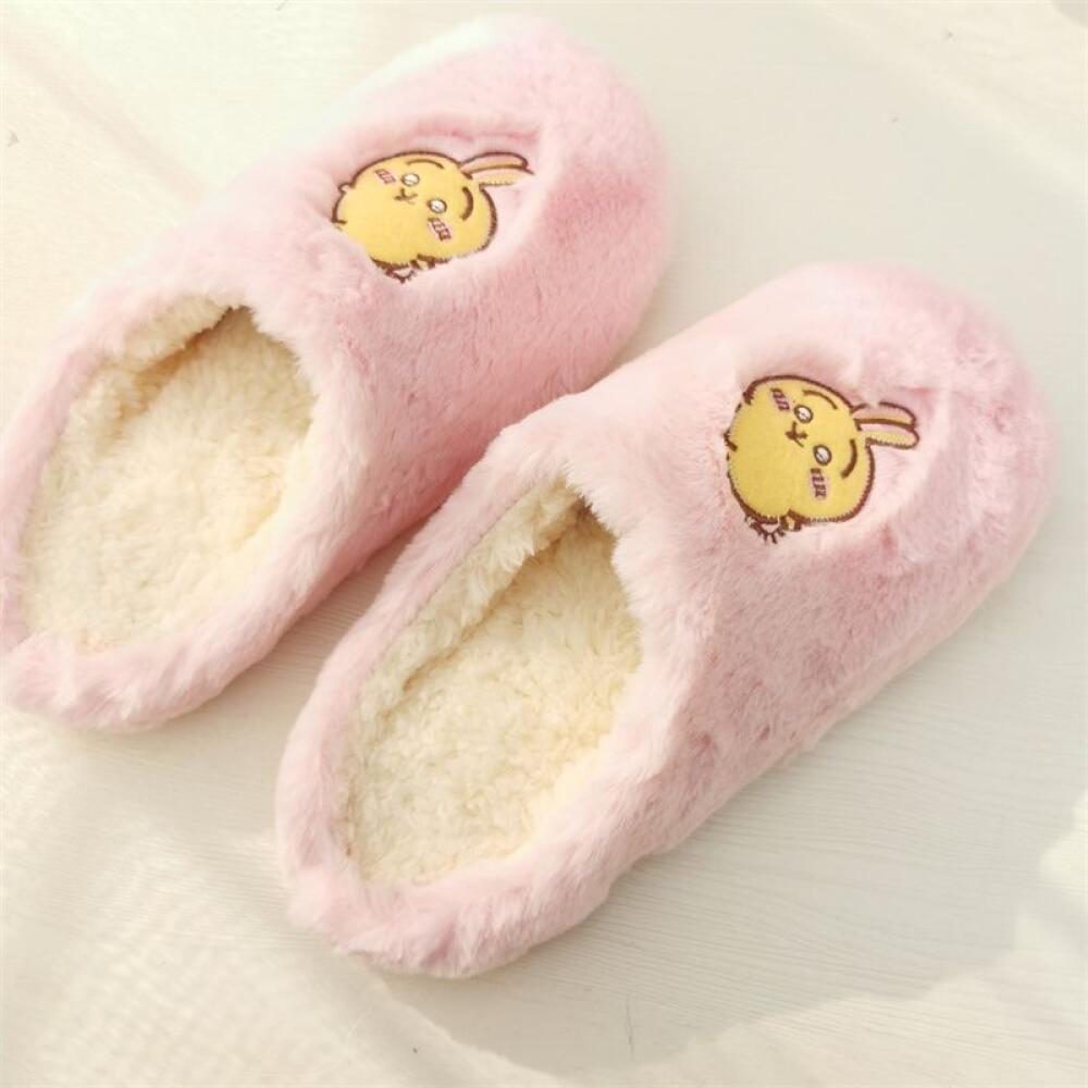 Cartoon Home Plush Slippers Ch - Winter Clothing In Japan ulasan dan harga