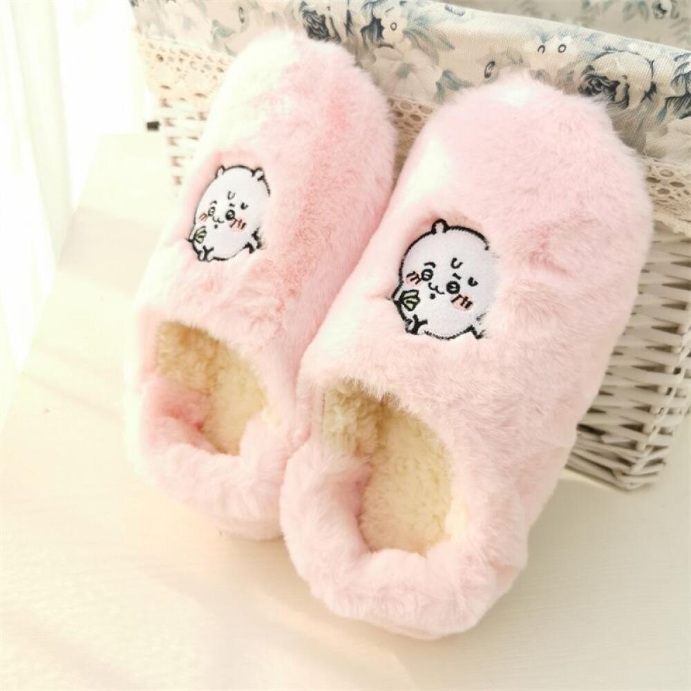 Cartoon Home Plush Slippers Ch - Winter Clothing In Japan ulasan dan harga