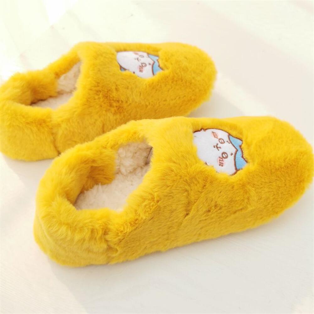 Cartoon Home Plush Slippers Ch - Winter Clothing In Japan ulasan dan harga