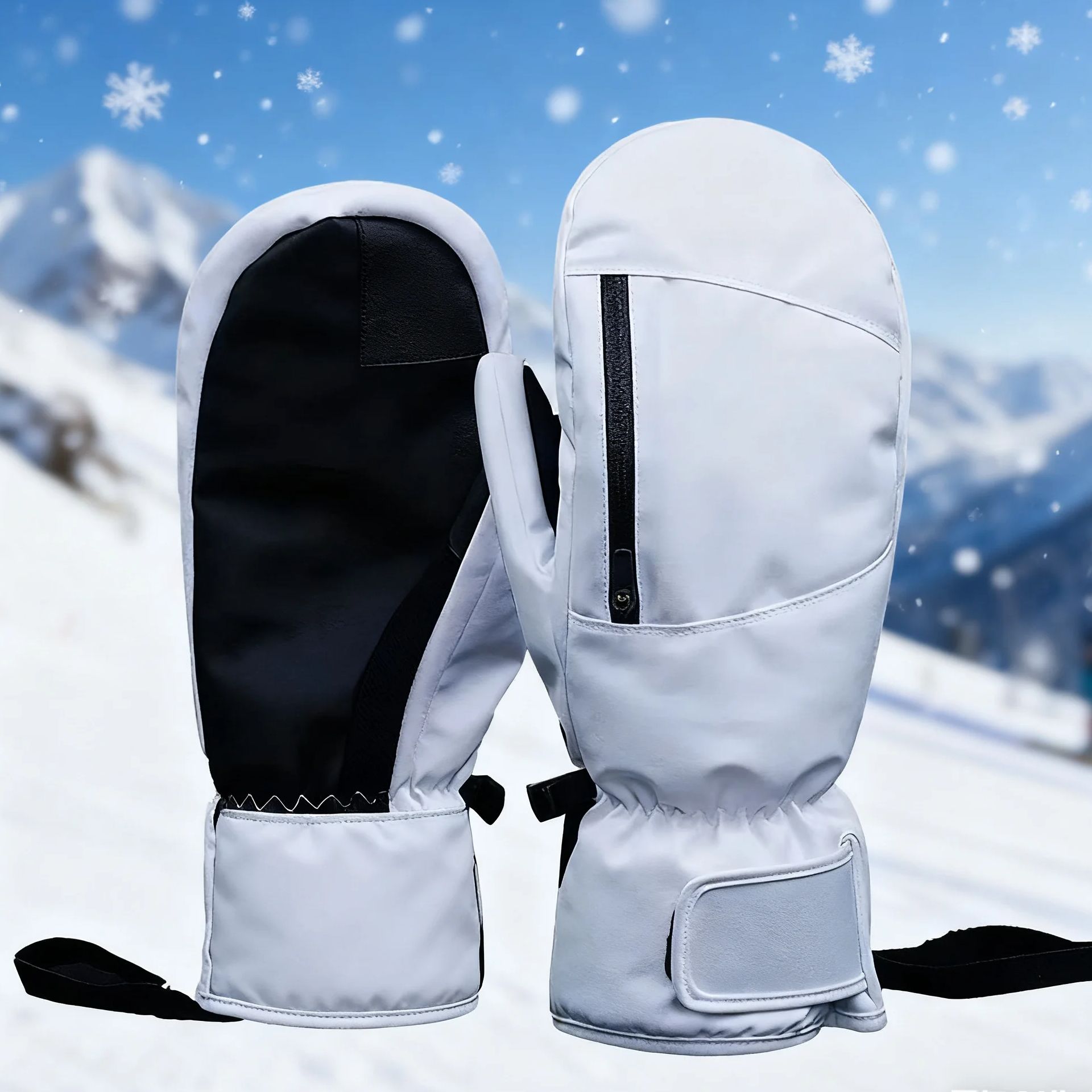 Winter Ski Gloves Waterproof T - Waterproof Mitten Ski ulasan dan harga