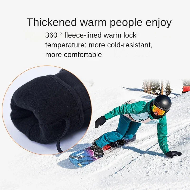Winter Ski Gloves Waterproof T - Waterproof Mitten Ski ulasan dan harga