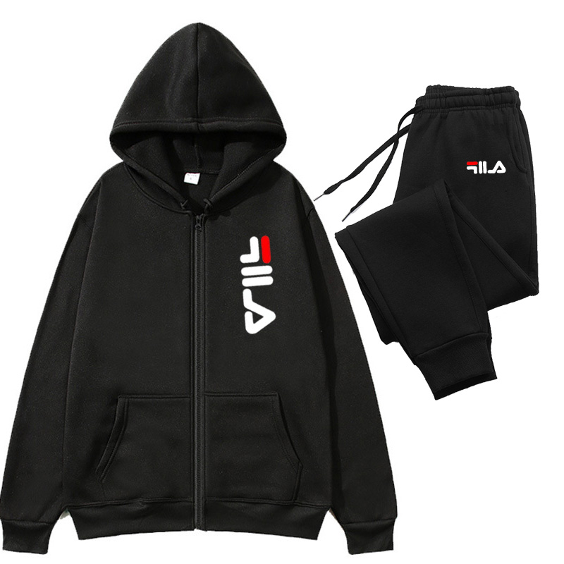 Men's 2 Piece Tracksuit Zipper - Winter Clothing Essentials ulasan dan harga