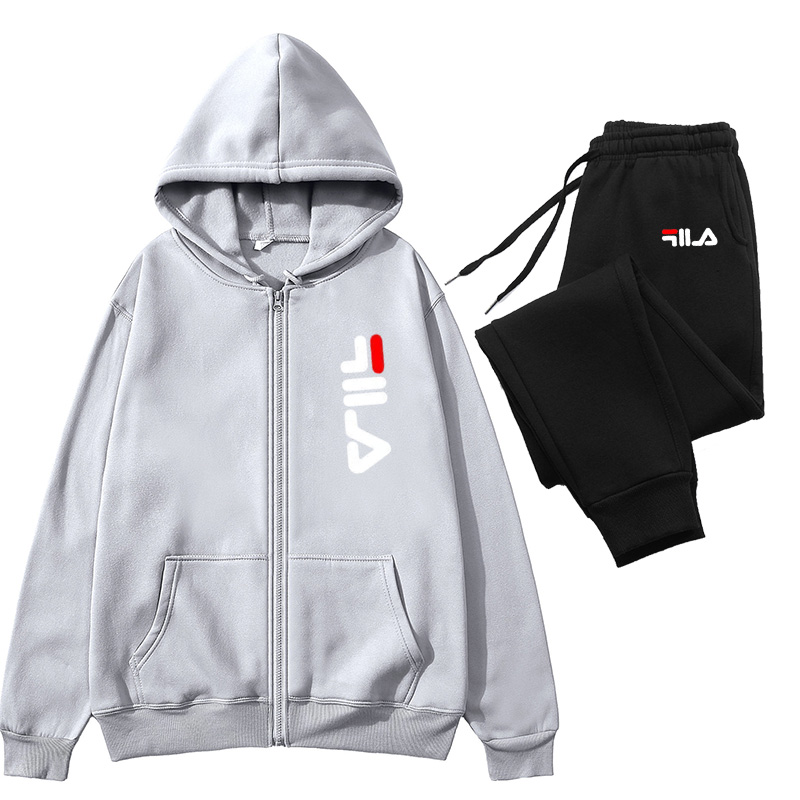Men's 2 Piece Tracksuit Zipper - Winter Clothing Essentials ulasan dan harga