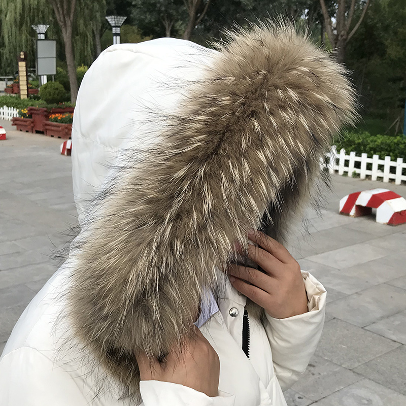 Real Fur Collar for Coat Parka - Winter Clothing Essentials ulasan dan harga