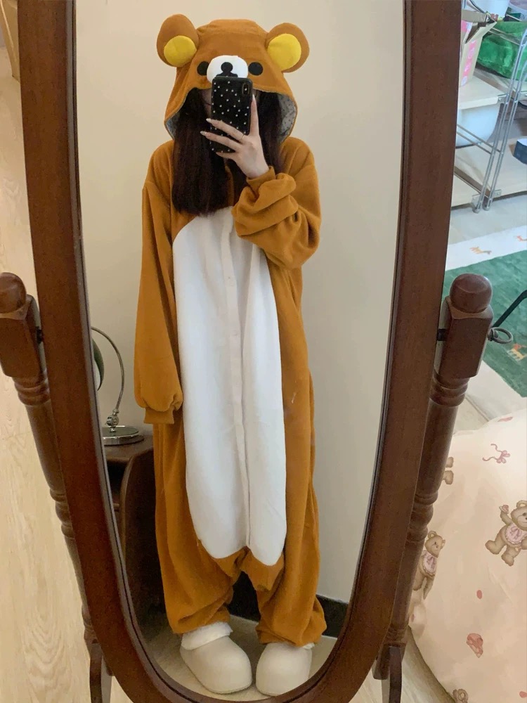 Rilakkuma Kigurumi Onesies Rel - Winter Clothing In Japan ulasan dan harga