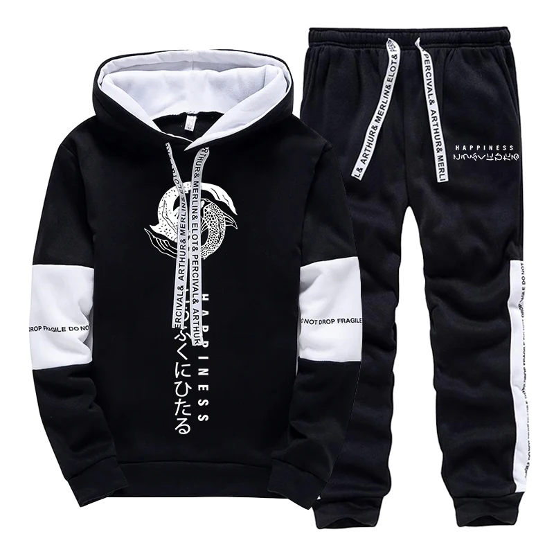 Fashion Men's Tracksuit Print  - Winter Clothing Pants ulasan dan harga