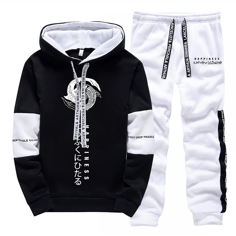 Fashion Men's Tracksuit Print  - Winter Clothing Pants ulasan dan harga