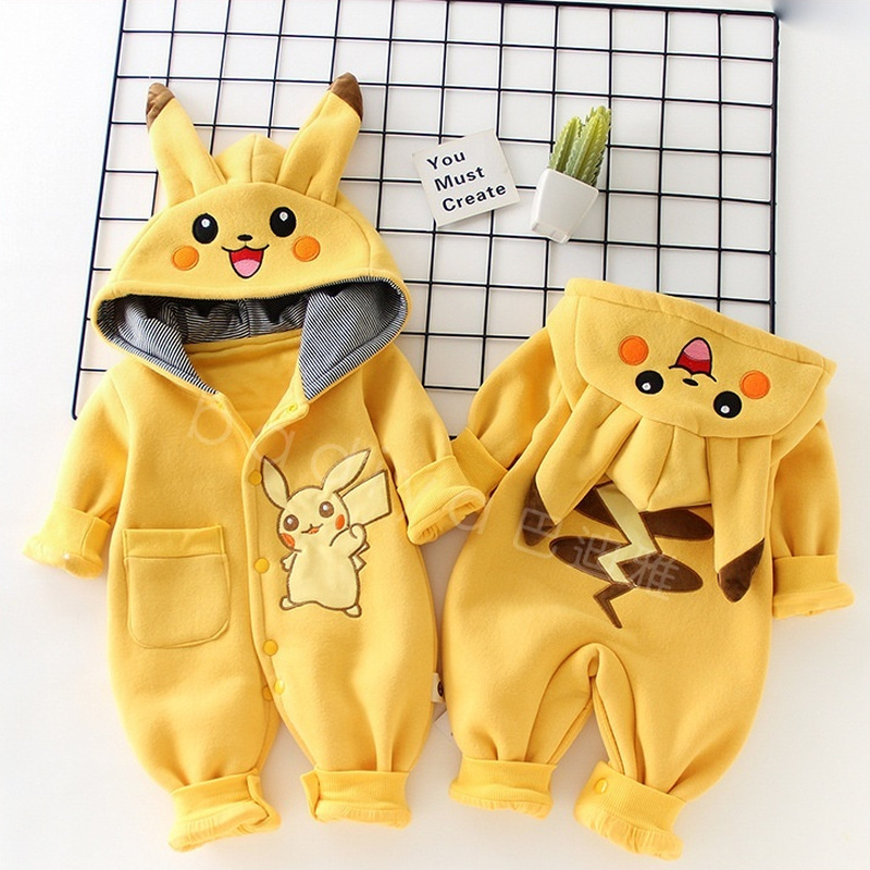 Cartoon Pocket Monsters Baby P - Winter Clothing For Toddlers ulasan dan harga