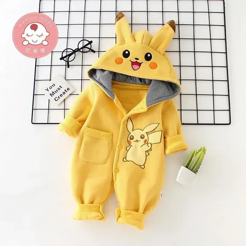 Cartoon Pocket Monsters Baby P - Winter Clothing For Toddlers ulasan dan harga