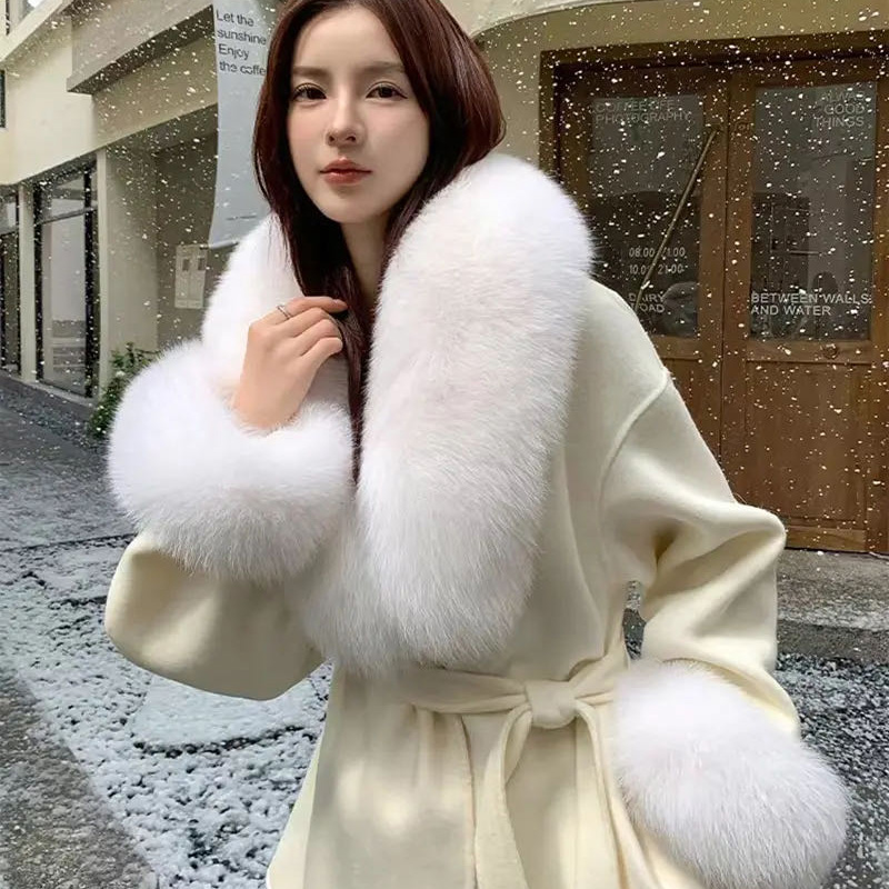 2025 Real Fox Fur Collar Winte - Winter Clothing Essentials ulasan dan harga