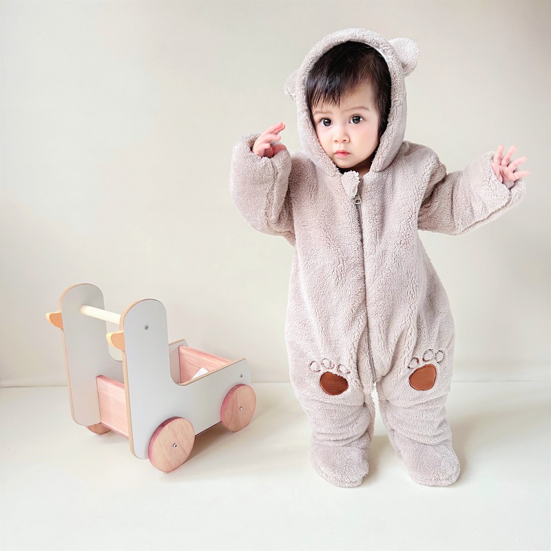 Baby Rompers Cute Toddler Girl - Winter Clothing Toddler ulasan dan harga