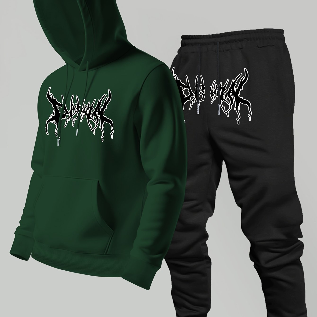 Street trend brand printed hoo - Winter Clothing Pants ulasan dan harga