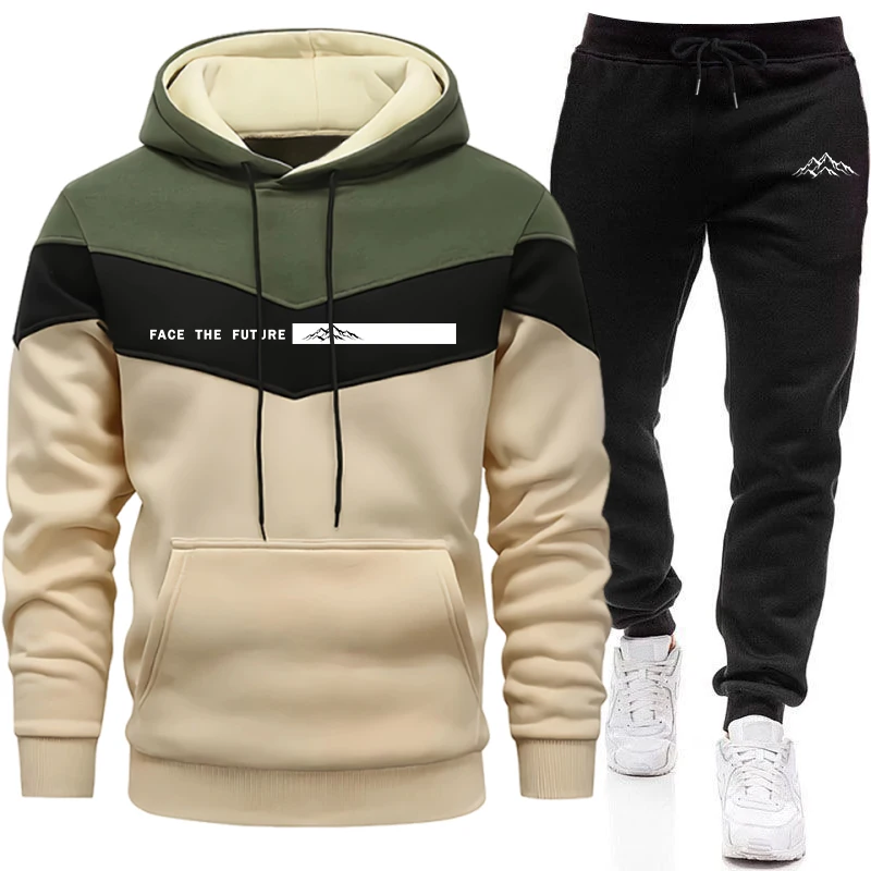 Tracksuit Men's Fashion Casual - Winter Clothes ulasan dan harga