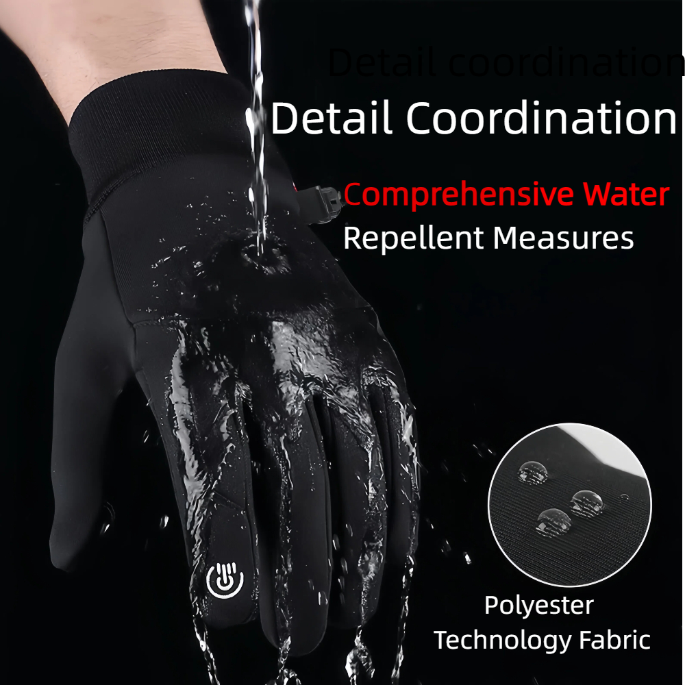 Winter Waterproof Cycling Glov - Waterproof Mitten Ski ulasan dan harga