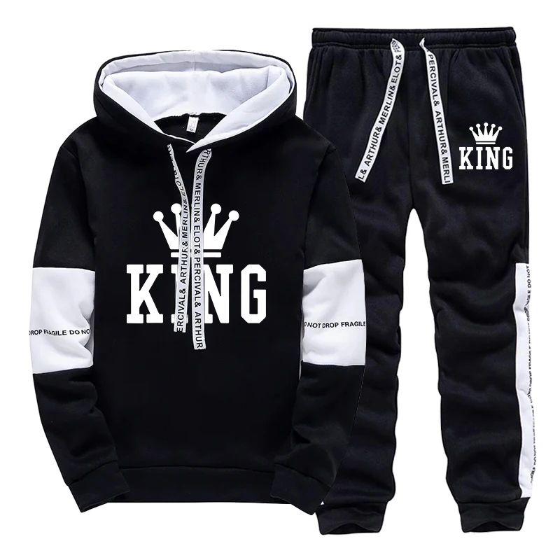 King Printing Tracksuit for Ma - Winter Clothing Pants ulasan dan harga