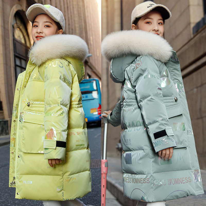 5 to14 Years Girls Down Jacket - Winter Clothing Toddler ulasan dan harga