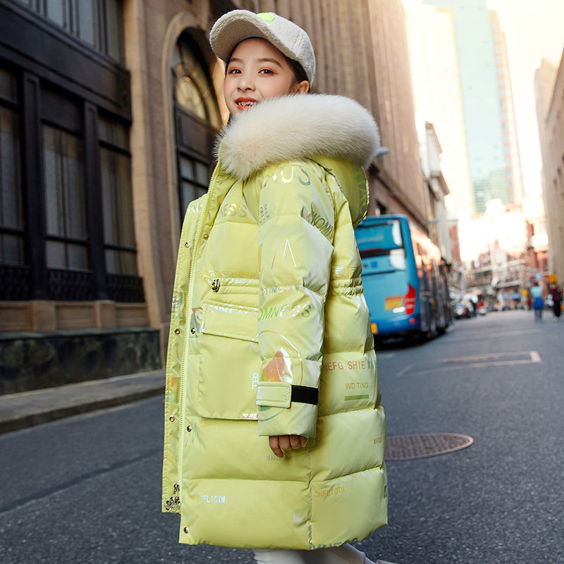 5 to14 Years Girls Down Jacket - Winter Clothing Toddler ulasan dan harga